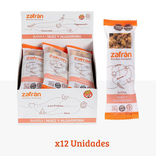 Barras de nuez y algar...